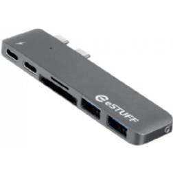 eSTUFF ES84122-GREY Interface Hub