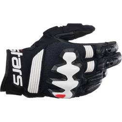 Alpinestars Halo Leather Gloves - Black/White