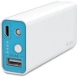 iLuv myPower 5200, 5200 mAh, Hvid