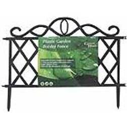 Samuel Alexander 47cm 27cm Black Garden Border Fence Edging