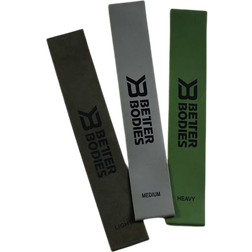 Better Bodies Resistance Mini Band Green, Unisex, Equipo, equipo de entrenamiento, Fitness, Verde, ONESIZE