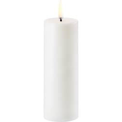 Uyuni LED Blockkerze 5x14,5 cm Nordic White LED-Licht
