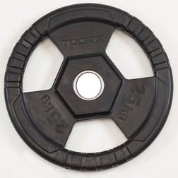 Toorx Weightplate Rubber 25 kg Ø50 Fjernlager, 3 dages levering