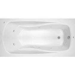 PROFLO PFWPLUSA7236 Lansford 72" Whirlpool Bathtub with Drop In