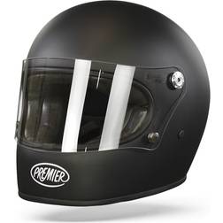Premier Trophy Vintage Helmet - Matt Black
