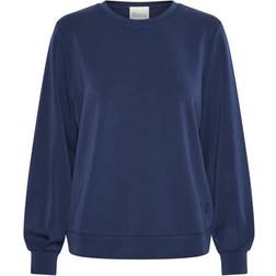 My Essential Wardrobe 23 The Sweat Blouse Sweatshirt, Total Eclipse