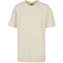 Urban Classics – Naturvit t-shirt oversize och boyfriendmodell-Vit/a