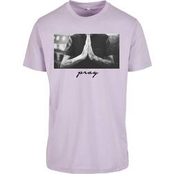 Mister Tee t-shirt pray lilac