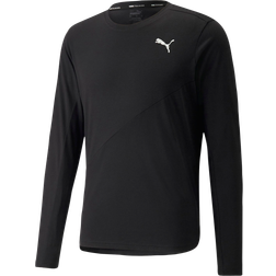 Puma Træningstrøje Train Logo LS Tee Sort