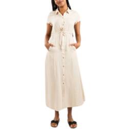 Iriedaily Civic Long Dress - Vanilla