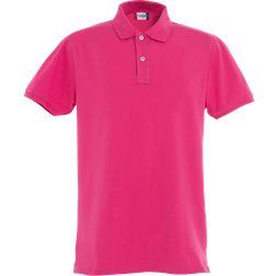 Clique Stretch Premium Polo Shirt Men's - Cerise