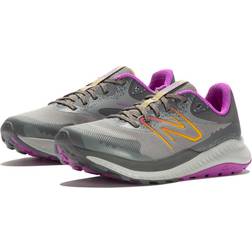 New Balance Women's DynaSoft Nitrel V5 in Grey/Pink Textile, Narrow