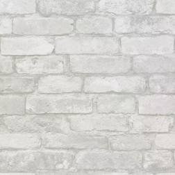 Nuwallpaper Grey and White Brick (NU1653)