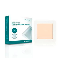 Klinion Kliniderm Foam Silikone Border 7.5x7.5cm 5-pack