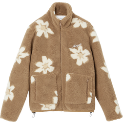 Axel Arigato Billie Flower Fleece Jacket - Camel