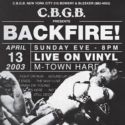 Live at Cbgb Backfire! (Vinyl)