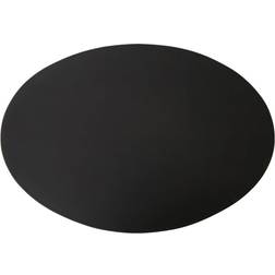 Ørskov Oval Platzdeckchen Schwarz (48x35cm)