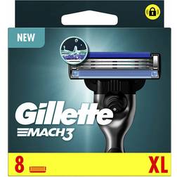 Gillette Rakhyvel Mach 3 8 antal