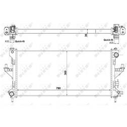 NRF Kühler, Motorkühlung 53199