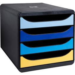 Exacompta 3104202D Ablagebox BeeBlue