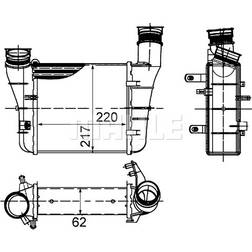 Mahle Ci 426 000S Ladeluftkühler