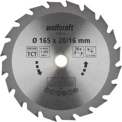 Wolfcraft 1 Kreissägeblatt HM, 30 Zähne ø190mm 6376000