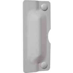 Prime-Line 3 H X 7 L Brushed Steel Steel Latch Shield