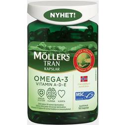 Möllers Tran Kapslar Omega-3 160 stk