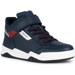 Geox Perth Boy Sneaker, Navy/RED