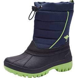 KangaROOS K-BEN jungen Moonboots Marineblau