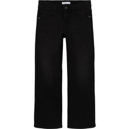 Name It Kid's Straight Leg Jeans - Black Denim