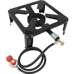 Flame King Flame King 100,000 BTU, 0-20 PSI, Turkey Fryer Single Propane Burner Outdoor Cooker