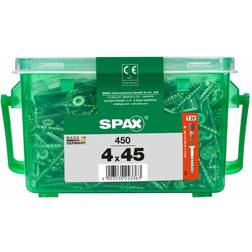 Spax 4 450 Stück, Teilgewinde, Senkkopf, t-star plus 4191010400459