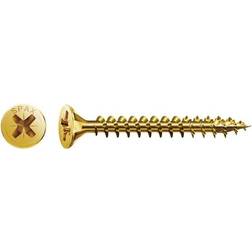 Spax Yellox Z2 Flat Head Screws 5.0 x 60 mm 500 Units 500pcs