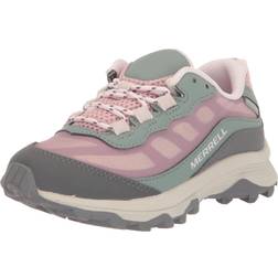 Merrell Moab Speed Low WTRPF Wanderschuh, Dusty Olive/PINK