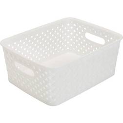 Simplify Resin Wicker Storage Box