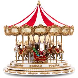 Mr. Christmas 17" Regal Carousel Decoration