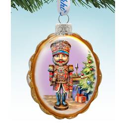 DesignoCracy Nutcracker Keepsake Mercury Christmas Tree Ornament