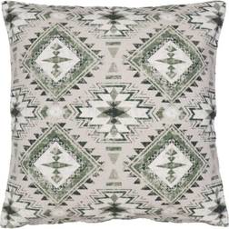 Nina Royal Mönster Kuddöverdrag Grön, Svart (45x45cm)