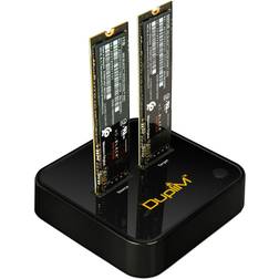 DupliM 1:1 M.2 NVMe HDD Hard Disk Drive Dock Stand-Alone Burner