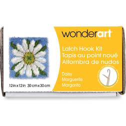 Caron Wonderart Daisy Latch Hook Kit X