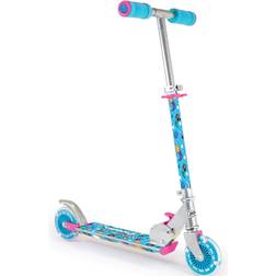 Ozbozz Mermaid Folding Scooter with Flashing Wheels