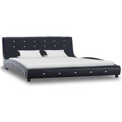 vidaXL Bed with Memory Foam Mattress 69.5cm