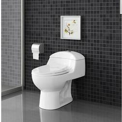 Swiss Madison Chateau Dual Flush Elongated One-Piece Toilet Seat Included