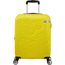 American Tourister Mickey Clouds 55cm Kabinekuffert Ekspanderbar Electric Lemon