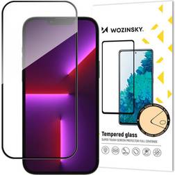 Wozinsky Skärmskydd iPhone 15 PRO Härdat Glas Svart Ram