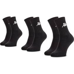 Kappa Ankelstrumpor unisex 3-pack 704304 Black 005 4056142208251 74.00