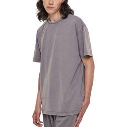 Urban Classics Heavy Oversized Acid Wash T-shirt, Balticblau