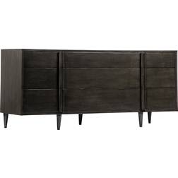 Noir Morten Mid Century Modern Pale Chest of Drawer