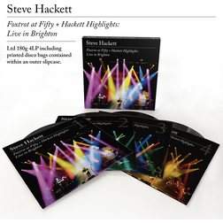 Steve Hackett Foxtrot at Fifty Hackett Highlights: Live in Brighton LP multicolor (Vinyl)